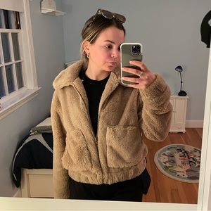 Nordstrom teddy jacket size xs